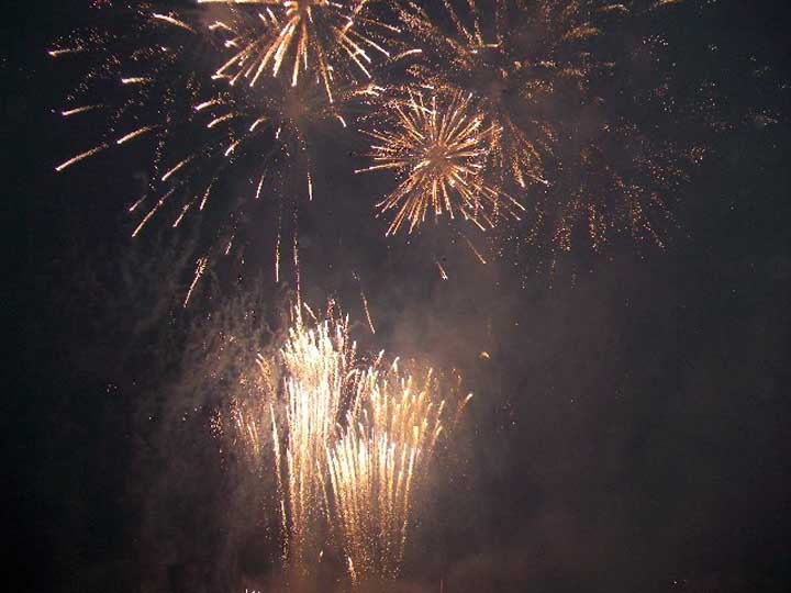 Benidorm fireworks