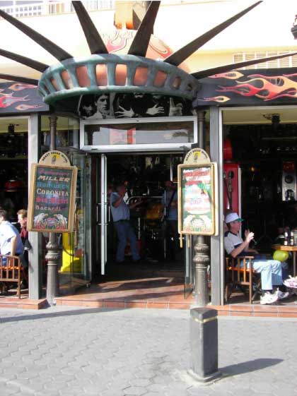 Heartbreak hotel Rock Bar, Levante Beach, Benidorm